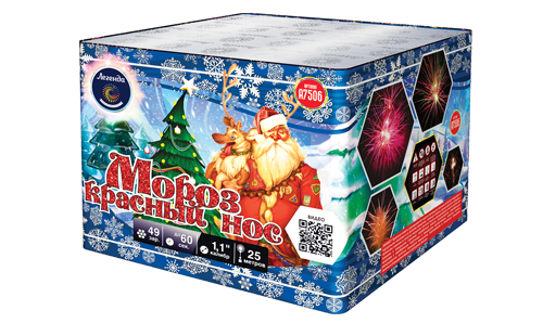  Батарея салютов Мороз Красный Нос  в Волжском