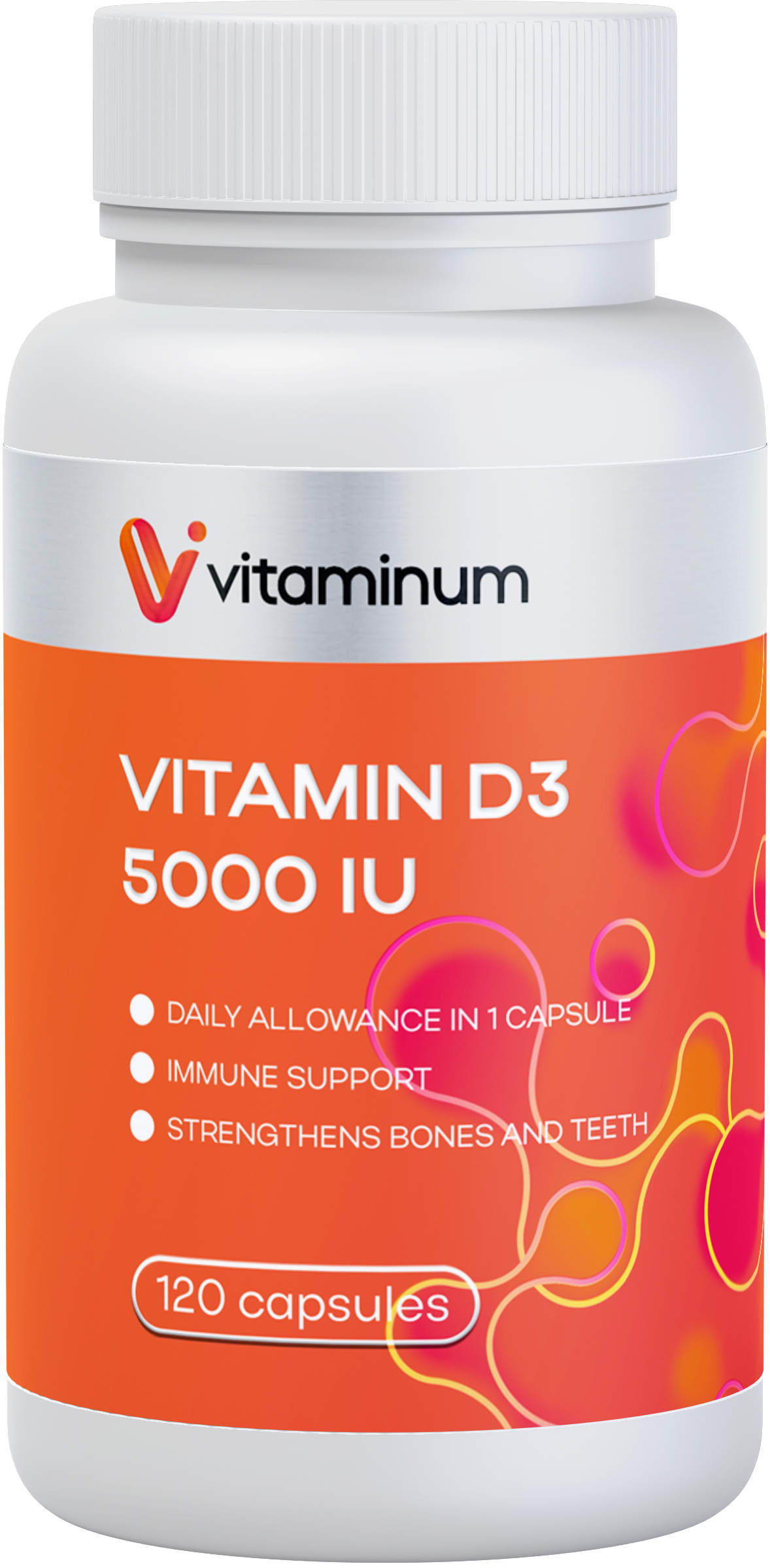 Vitaminum ВИТАМИН Д3 (5000 МЕ) 120 капсул 260 мг  в Волжском